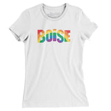 Boise Idaho Pride Women's T-Shirt-Allegiant Goods Co. Vintage Sports Apparel