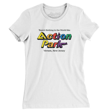 Action Park Amusement Park Women's T-Shirt-Allegiant Goods Co. Vintage Sports Apparel