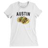 Austin Tacos Women's T-Shirt-White-Allegiant Goods Co. Vintage Sports Apparel