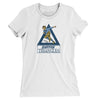 Dayton Triangles Football Women's T-Shirt-White-Allegiant Goods Co. Vintage Sports Apparel