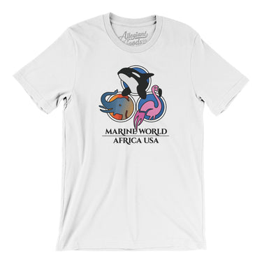 Marine World/ Africa USA Amusement Park Men/Unisex T-Shirt-Allegiant Goods Co. Vintage Sports Apparel
