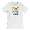 Fort Lauderdale Florida Pride Men/Unisex T-Shirt-White-Allegiant Goods Co. Vintage Sports Apparel
