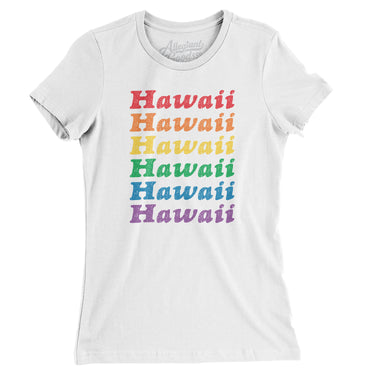 Hawaii Pride Women's T-Shirt-Allegiant Goods Co. Vintage Sports Apparel