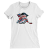 Long Island Jawz Roller Hockey Women's T-Shirt-White-Allegiant Goods Co. Vintage Sports Apparel
