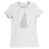 New Hampshire Pride State Women's T-Shirt-Allegiant Goods Co. Vintage Sports Apparel