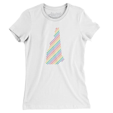 New Hampshire Pride State Women's T-Shirt-Allegiant Goods Co. Vintage Sports Apparel
