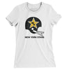 New York Stars Football Women's T-Shirt-White-Allegiant Goods Co. Vintage Sports Apparel
