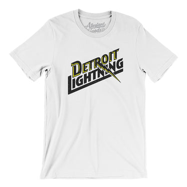 Detroit Lightning Soccer Men/Unisex T-Shirt-Allegiant Goods Co. Vintage Sports Apparel