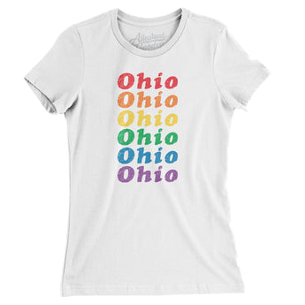 Ohio Pride Women's T-Shirt-Allegiant Goods Co. Vintage Sports Apparel