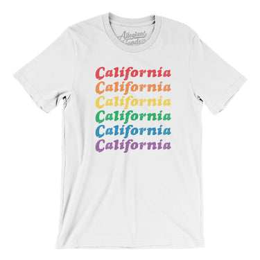 California Pride Men/Unisex T-Shirt-Allegiant Goods Co. Vintage Sports Apparel