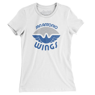 San Antonio Wings Football Women's T-Shirt-Allegiant Goods Co. Vintage Sports Apparel