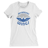 San Antonio Wings Football Women's T-Shirt-White-Allegiant Goods Co. Vintage Sports Apparel