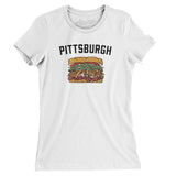 Pittsburgh Style Sandwich Women's T-Shirt-Allegiant Goods Co. Vintage Sports Apparel