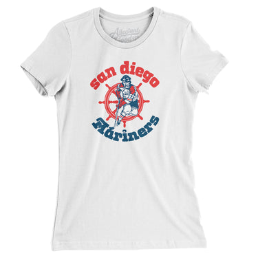 San Diego Mariners Hockey Women's T-Shirt-Allegiant Goods Co. Vintage Sports Apparel