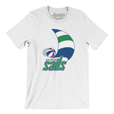 San Diego Sails Basketball Men/Unisex T-Shirt-Allegiant Goods Co. Vintage Sports Apparel