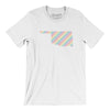 Oklahoma Pride State Men/Unisex T-Shirt-White-Allegiant Goods Co. Vintage Sports Apparel
