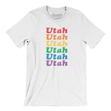 Utah Pride Men/Unisex T-Shirt-Allegiant Goods Co. Vintage Sports Apparel