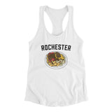Rochester Garbage Plate Women's Racerback Tank-Allegiant Goods Co. Vintage Sports Apparel
