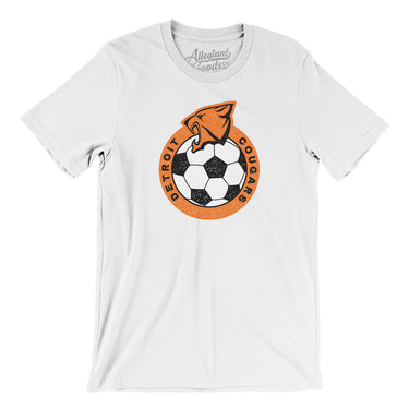 Detroit Cougars Soccer Men/Unisex T-Shirt-Allegiant Goods Co. Vintage Sports Apparel