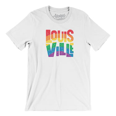 Louisville Kentucky Pride Men/Unisex T-Shirt-Allegiant Goods Co. Vintage Sports Apparel