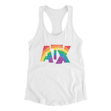 Austin Texas Pride Women's Racerback Tank-Allegiant Goods Co. Vintage Sports Apparel