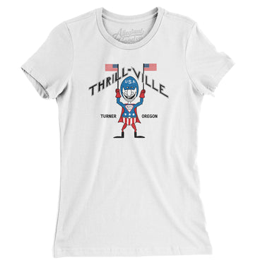 Thrill-ville USA Amusement Park Women's T-Shirt-Allegiant Goods Co. Vintage Sports Apparel