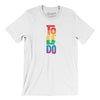 Toledo Ohio Pride Men/Unisex T-Shirt-White-Allegiant Goods Co. Vintage Sports Apparel