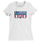 New Jersey Americans Basketball Women's T-Shirt-Allegiant Goods Co. Vintage Sports Apparel