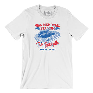 Buffalo War Memorial Stadium Men/Unisex T-Shirt-Allegiant Goods Co. Vintage Sports Apparel