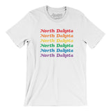 North Dakota Pride Men/Unisex T-Shirt-Allegiant Goods Co. Vintage Sports Apparel