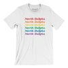North Dakota Pride Men/Unisex T-Shirt-White-Allegiant Goods Co. Vintage Sports Apparel
