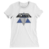 Los Angeles Blades Roller Hockey Women's T-Shirt-White-Allegiant Goods Co. Vintage Sports Apparel