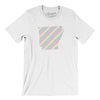 Arkansas Pride State Men/Unisex T-Shirt-White-Allegiant Goods Co. Vintage Sports Apparel