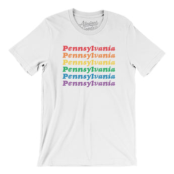 Pennsylvania Pride Men/Unisex T-Shirt-Allegiant Goods Co. Vintage Sports Apparel