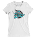 Huntsville Channel Cats Hockey Women's T-Shirt-Allegiant Goods Co. Vintage Sports Apparel