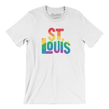 St. Louis Missouri Pride Men/Unisex T-Shirt-Allegiant Goods Co. Vintage Sports Apparel