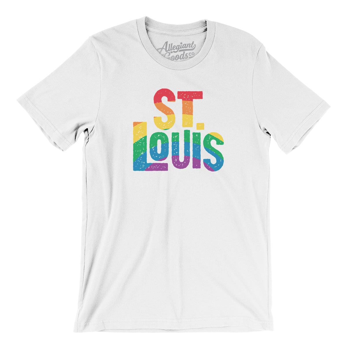 St. Louis Missouri Pride Men/Unisex T-Shirt - Allegiant Goods Co.
