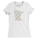 Minnesota Pride State Women's T-Shirt-Allegiant Goods Co. Vintage Sports Apparel