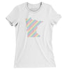 Minnesota Pride State Women's T-Shirt-White-Allegiant Goods Co. Vintage Sports Apparel
