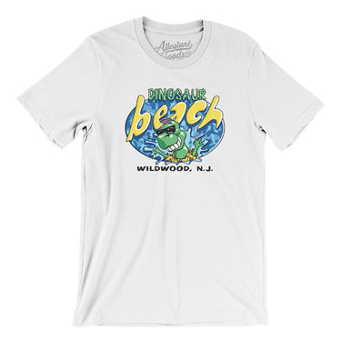Dinosaur Beach Amusement Park Men/Unisex T-Shirt-Allegiant Goods Co. Vintage Sports Apparel