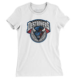 Buffalo Destroyers Arena Football Women's T-Shirt-Allegiant Goods Co. Vintage Sports Apparel