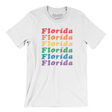Florida Pride Men/Unisex T-Shirt-Allegiant Goods Co. Vintage Sports Apparel