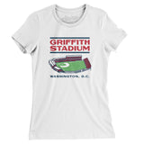 Griffith Stadium Women's T-Shirt-Allegiant Goods Co. Vintage Sports Apparel