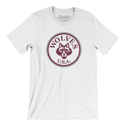 Los Angeles Wolves Soccer Men/Unisex T-Shirt-White-Allegiant Goods Co. Vintage Sports Apparel