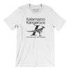 Kalamazoo Kangaroos Soccer Men/Unisex T-Shirt-White-Allegiant Goods Co. Vintage Sports Apparel