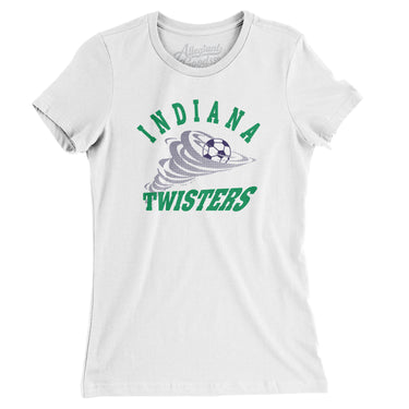 Indiana Twisters Soccer Women's T-Shirt-Allegiant Goods Co. Vintage Sports Apparel