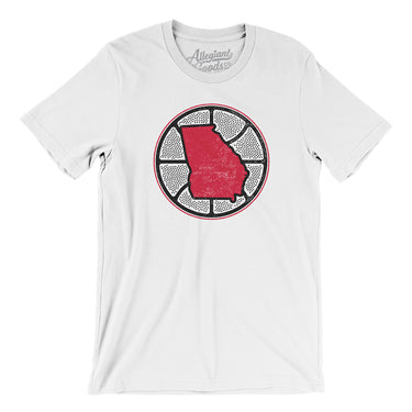 Georgia Basketball Men/Unisex T-Shirt-Allegiant Goods Co. Vintage Sports Apparel