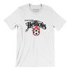 Hartford Hellions Soccer Men/Unisex T-Shirt-White-Allegiant Goods Co. Vintage Sports Apparel