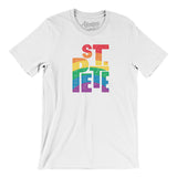 St. Petersburg Florida Pride Men/Unisex T-Shirt-Allegiant Goods Co. Vintage Sports Apparel