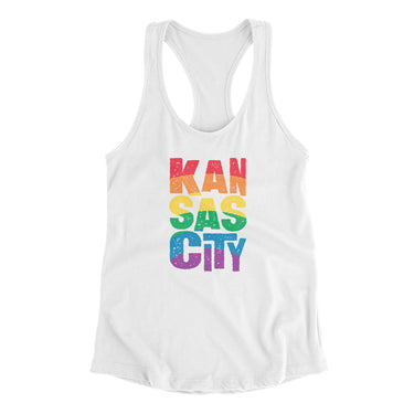 Kansas City Pride Women's Racerback Tank-Allegiant Goods Co. Vintage Sports Apparel